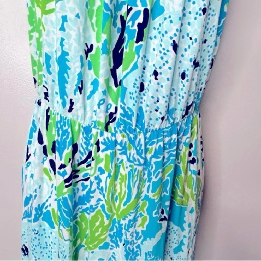 Lilly Pulitzer Marlisa Maxi Dress Let's Cha‎ Cha Size S - Picture 7 of 9